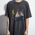 Bauhaus Pirate Ship T-Shirt | Peter Pan Inspired Art Tee