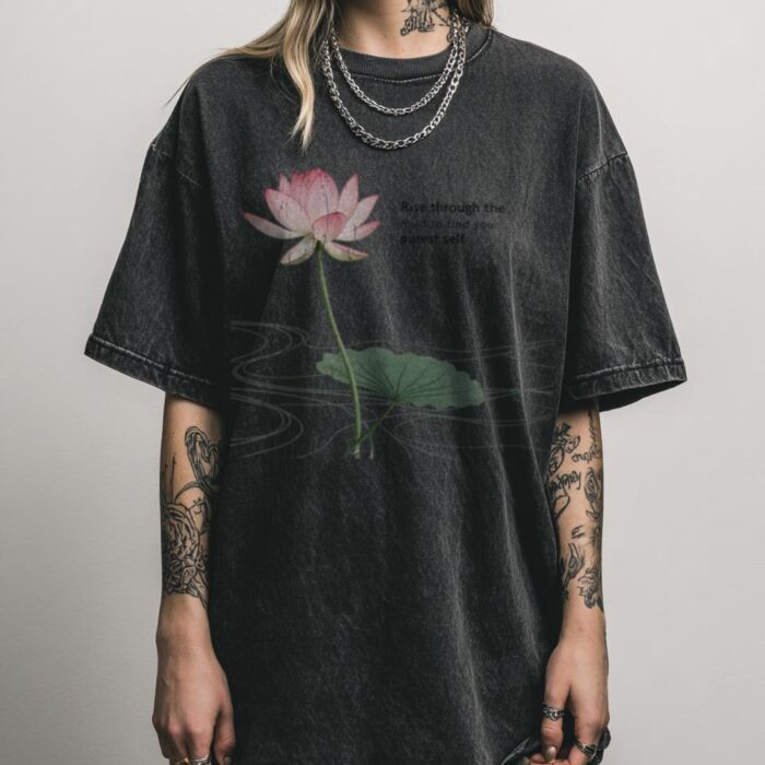 Blooming Lotus Flower T-Shirt | Inner Serenity Tee