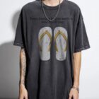 Flip-Flops Graphic T-Shirt | Summer Beach Style Tee