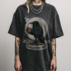 Funny 'Crows Before Bros' T-Shirt | Vintage Raven Tee