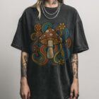 Groovy Mushroom T-Shirt | 70s Retro Psychedelic Tee