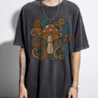 Groovy Mushroom T-Shirt | 70s Retro Psychedelic Tee
