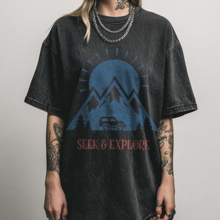 Off-Road Mountain Adventure T-Shirt | Overland Trail Tee