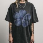 Realistic Jasmine Flower T-Shirt | Minimal Floral Tee