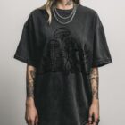 Simple Mushroom Patch T-Shirt | Cute Floral Fungi Tee