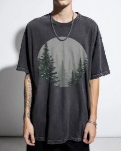 Snowy Mountain T-Shirt | Vintage Winter Landscape Tee