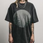 Snowy Mountain T-Shirt | Vintage Winter Landscape Tee