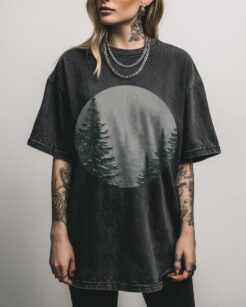 Snowy Mountain T-Shirt | Vintage Winter Landscape Tee
