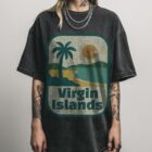 Virgin Islands T-Shirt | Tropical Sunset Beach Tee