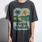 Virgin Islands T-Shirt | Tropical Sunset Beach Tee